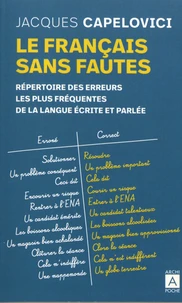 Le français sans fautes