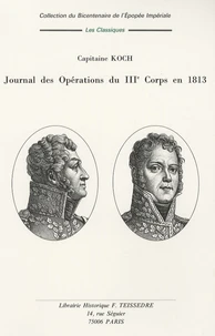 Journal des opérations des IIIe et Ve Corps en 1813