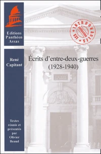 Ecrits d'entre-deux-guerres (1928-1940)