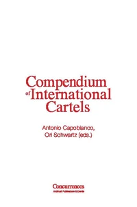 Compendium of International Cartels