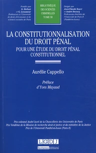 La constitutionnalisation du droit pénal