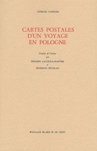 Cartes postales d'un voyage en Pologne