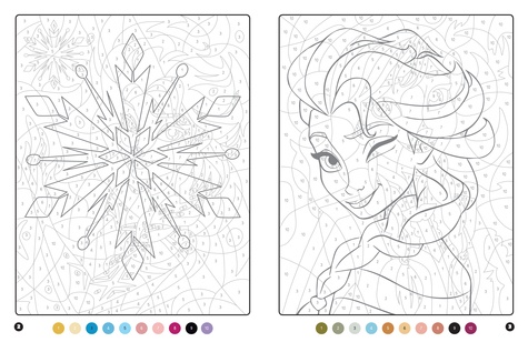 La Reine des Neiges. Coloriages magiques - Trompe-l'oeil