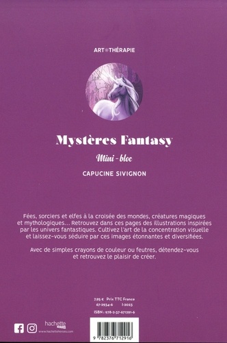 Mystères Fantasy. 50 coloriages