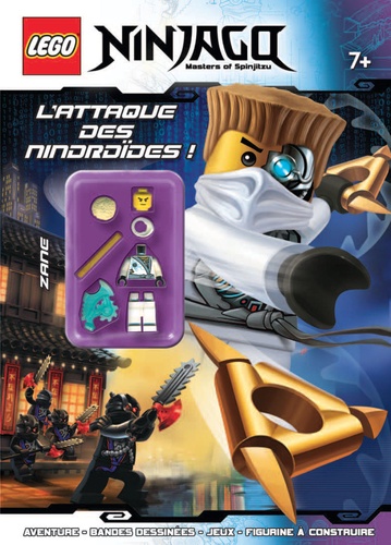  Carabas Editions - Lego Ninjago Masters of Spinjitzu - L'attaque des Nindroïdes !.