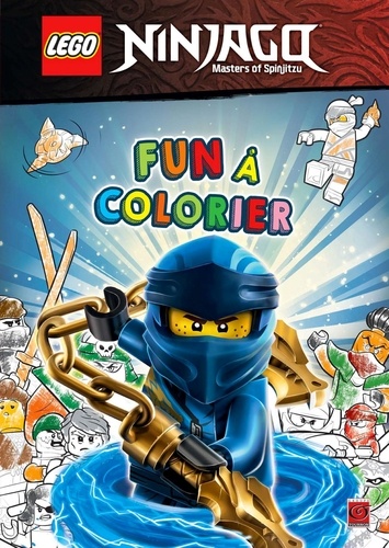  Carabas Editions - Lego Ninjago - Fun à colorier.
