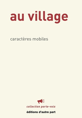  Caractères mobiles - Au village.
