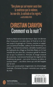 Comment va la nuit ?