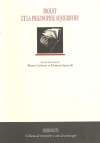 Proust et la philosophie aujourd'hui