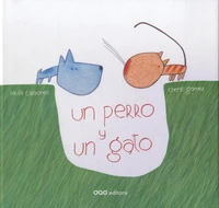 Un perro y un gato