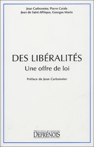 Des libéralités