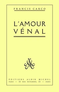 L'Amour vénal