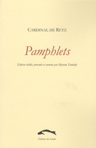  Cardinal de Retz - Pamphlets.