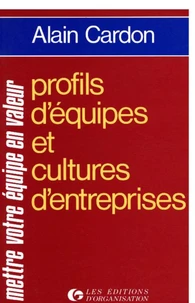 PROFILS D'EQUIPES ET CULTURES D'ENTREPRISES. Mettre votre équipe en valeur