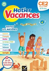 Cahier de vacances 2026 - Hatier vacances - Du CE2 vers le CM1 8/9 ans