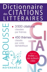 Rechercher des livres pdf à télécharger Dictionnaire des citations littéraires 9782035973214 PDF en francais