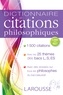 Carine Girac-Marinier - Dictionnaire des citations philosophiques.