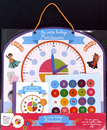 Carine Girac-Marinier - Ma petite horloge Montessori.