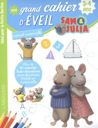 Mon grand cahier d'éveil Sam et Julia La maison des souris