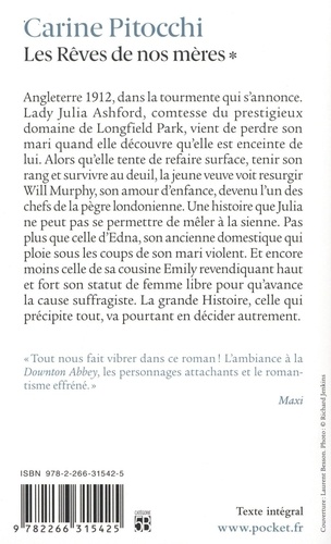 Les rêves de nos mères Tome 1 Longfield Park 1912-1914