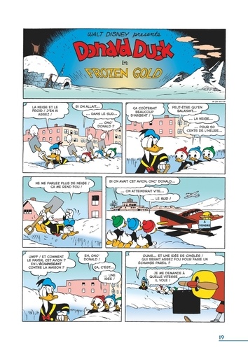 La dynastie Donald Duck Tome 20 L'Or de glace et autres histoires (1944-1946)