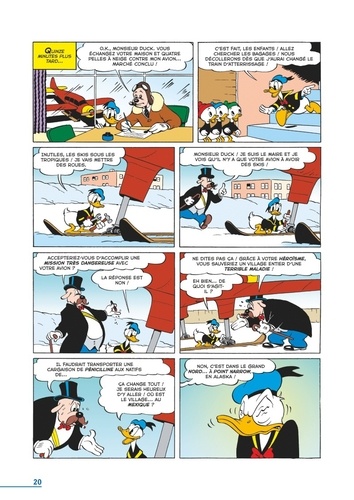 La dynastie Donald Duck Tome 20 L'Or de glace et autres histoires (1944-1946)
