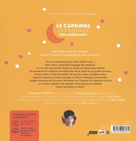 Le carnaval des animaux sud-américains !  avec 1 CD audio