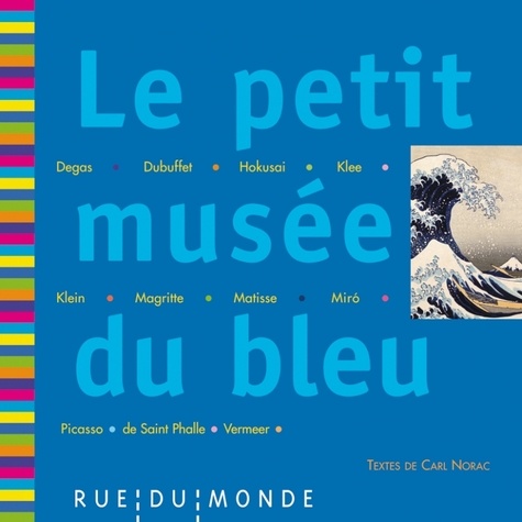 Carl Norac - Le petit musée du bleu - 13 oeuvres, 13 poèmes de Carl Norac.