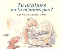 Carl Norac et Claude K. Dubois - Tu m'aimes ou tu m'aime pas ?.