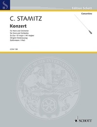Carl philipp Stamitz - Concerto Eb major - horn and string orchestra; 2 flutes and 2 horns. Réduction conducteur..