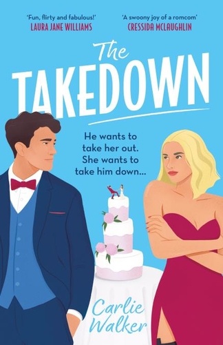 The Takedown. A fun enemies-to-lovers, fake-dating spy romcom