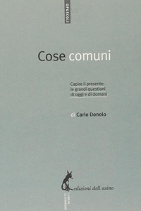 Carlo Donolo - Cose comuni.