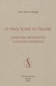 La frasi scisse in italiano - Struttura informativa e funzioni discorsive.pdf