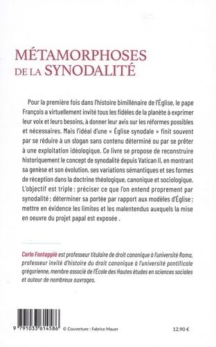 Métamorphoses de la synodalité. De Vatican II au pape François