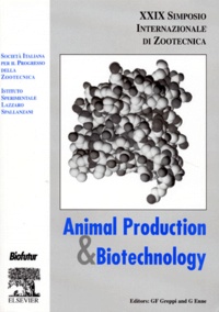 Carlo Venino et Claudio Nordio - ANIMAL PRODUCTION & BIOTECHNOLOGY.