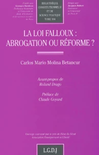 La Loi Falloux : Abrogation Ou Reforme ?