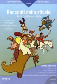 Téléchargement gratuit du manuel en espagnol Racconti dallo stivale  - Livre du professeur, niveaux A1-A2