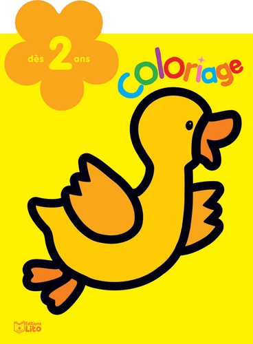 Le canard. Coloriage