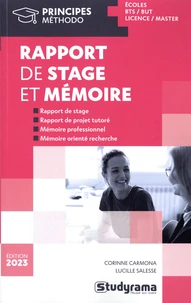 Rapport de stage et mémoire