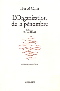 L'organisation de la pénombre
