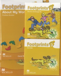 Carol Read - Footprints 3, Pupil's Book Pack - With a Portfolio Booklet. 1 Cédérom + 1 CD audio