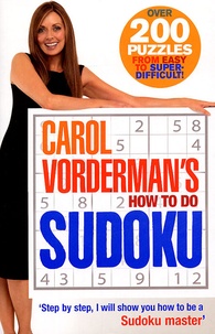Carol Vorderman - Carol Vorderman's How to do Sudoku.