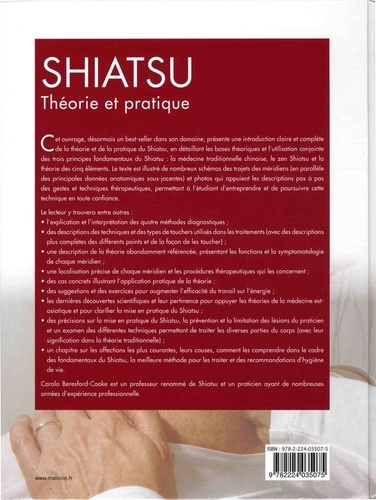 Shiatsu. Théorie et pratique 3e édition