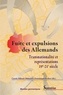 Carola Hähnel-Mesnard et Dominique Herbet - Fuite et expulsions des Allemands - Transnationalité et représentations, 19e-21e siècle.