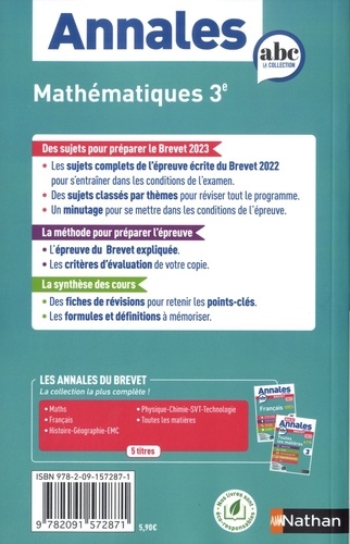 Mathématiques 3e  Edition 2023