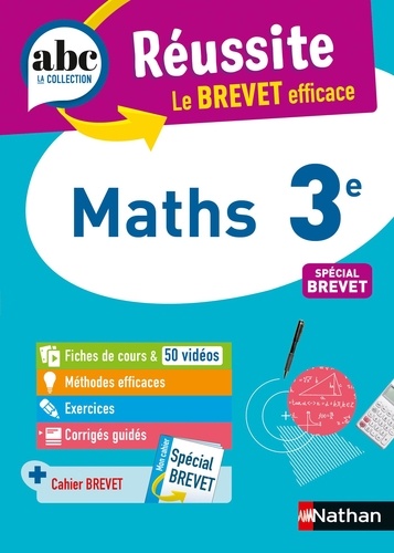 Maths 3e Spécial Brevet  Edition 2022