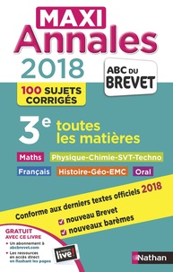 Carole Feugère et Gilles Mora - Maxi Annales 3e - 100 sujets corrigés.