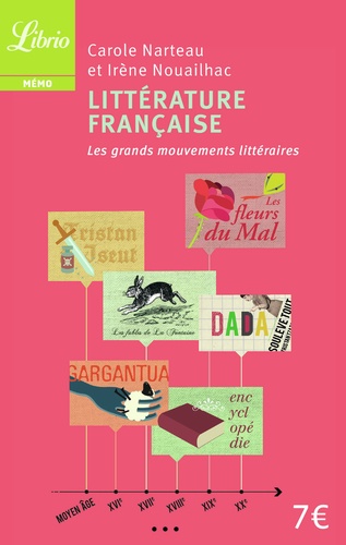 Carole Narteau et Irène Nouailhac - Littérature française - Les grands mouvements littéraires du Moyen-Age au XXe siècle.