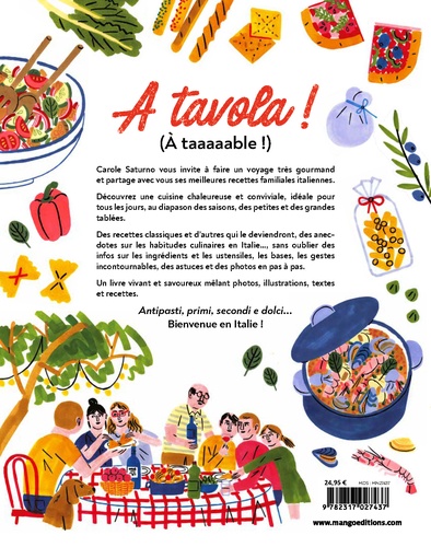 A tavola !. La vraie cuisine familiale italienne