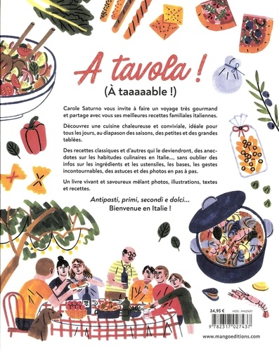 A tavola !. La vraie cuisine familiale italienne